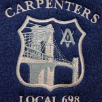 Logo Embroidery Services 2 sew out 17