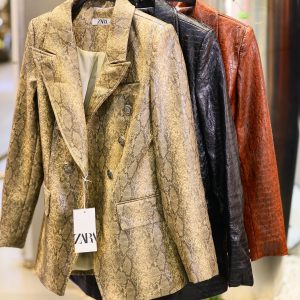 Blazers hanging on a rack